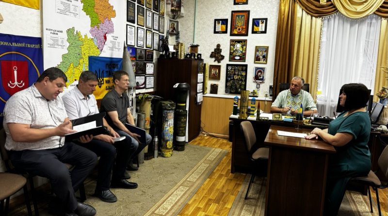 Михайло Лазаренко провів нараду з представниками керівного складу Кодимської територіальної громади
