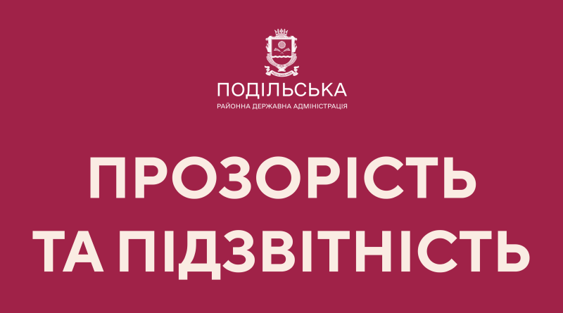 Звіт виконуючого обов`язки начальника Подільської РВА: Прозорість та підзвітність